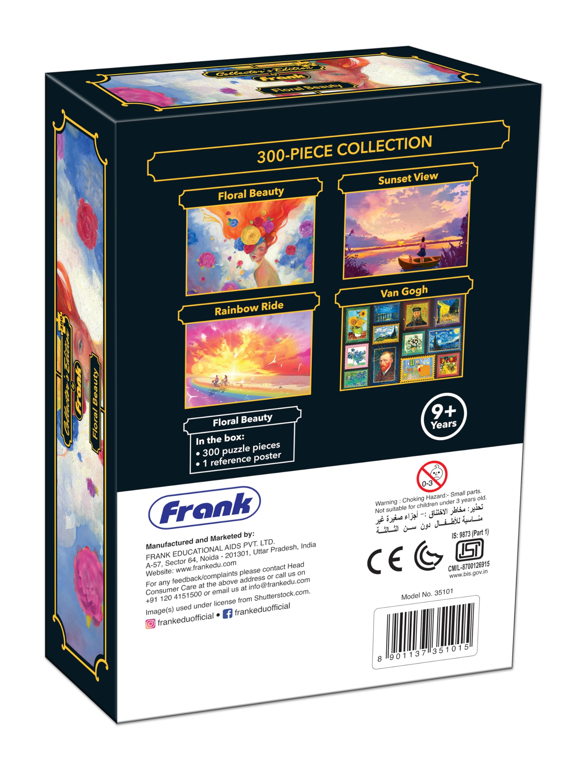 Buy Frank Floral Beauty 300 Pieces Jigsaw Puzzle | Collector's